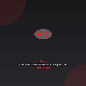 Razer BlackWidow V4 75% Mechanical Gaming Keyboard