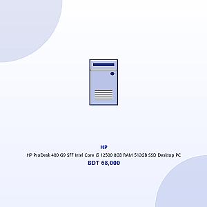 HP ProDesk 400 G9 SFF Intel Core i5 12500 8GB RAM 512GB SSD Desktop PC