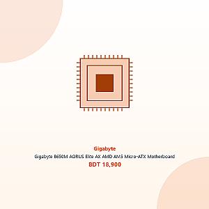 Gigabyte B650M AORUS Elite AX AMD AM5 Micro-ATX Motherboard