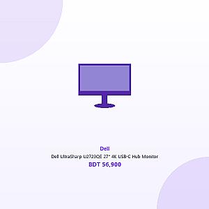 Dell UltraSharp U2723QE 27" 4K USB-C Hub Monitor